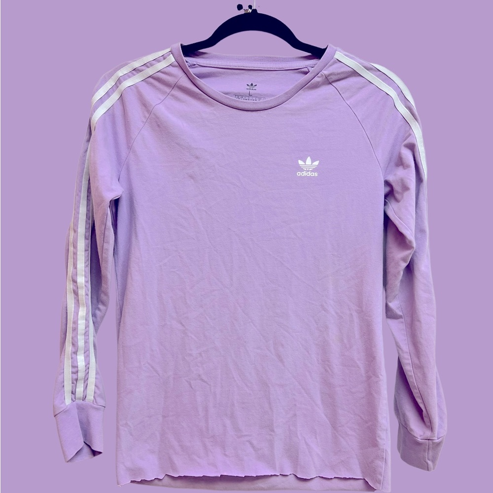 Girls Adidas Long Sleeve Shirt